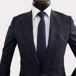 کت و شلوار مردانه پرنس دوگال طوسی فاستونی - Image 2