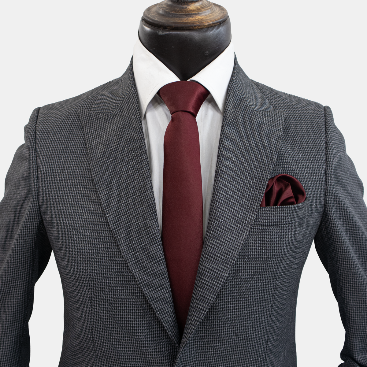 کت و شلوار مردانه پیچازی طوسی روشن - Image 2