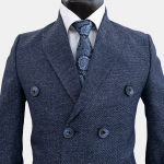 پالتو مردانه فوتر جودون سرمه ای - Image 2