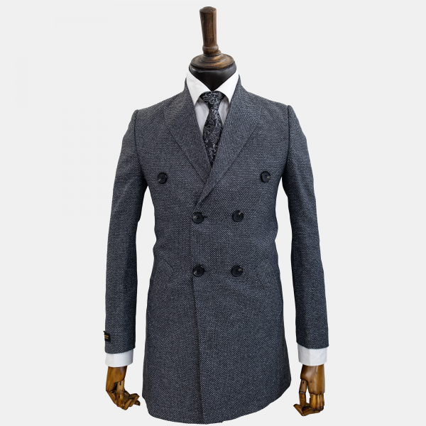 پالتو مردانه فوتر جودون طوسی