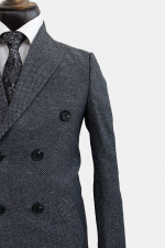 پالتو مردانه فوتر جودون طوسی - Image 3