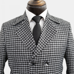 پالتو مردانه فوتر پیچازی طوسی متوسط - Image 2