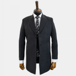 پالتو مردانه فوتر ذغالی