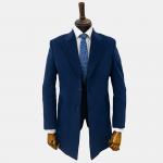 پالتو مردانه پشمی ماهوت ابی درباری