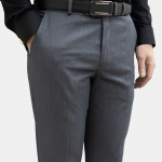 شلوار تک طوسی پارچه عالیجناب کش