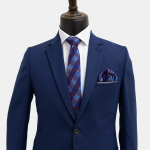 کت تک جودون سرمه ای روشن دو دکمه - Image 2