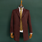 پالتو مردانه فوتر زرشکی