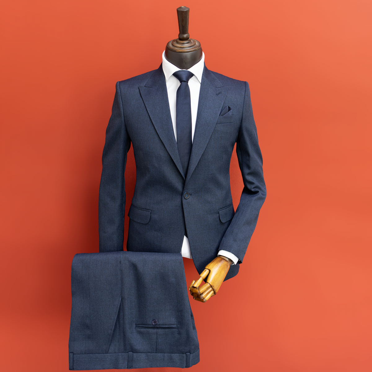 کت و شلوار مردانه سرمه ای پرنس دوگال اسپرت - Image 1