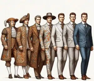 تاریخچه کت و شلوار