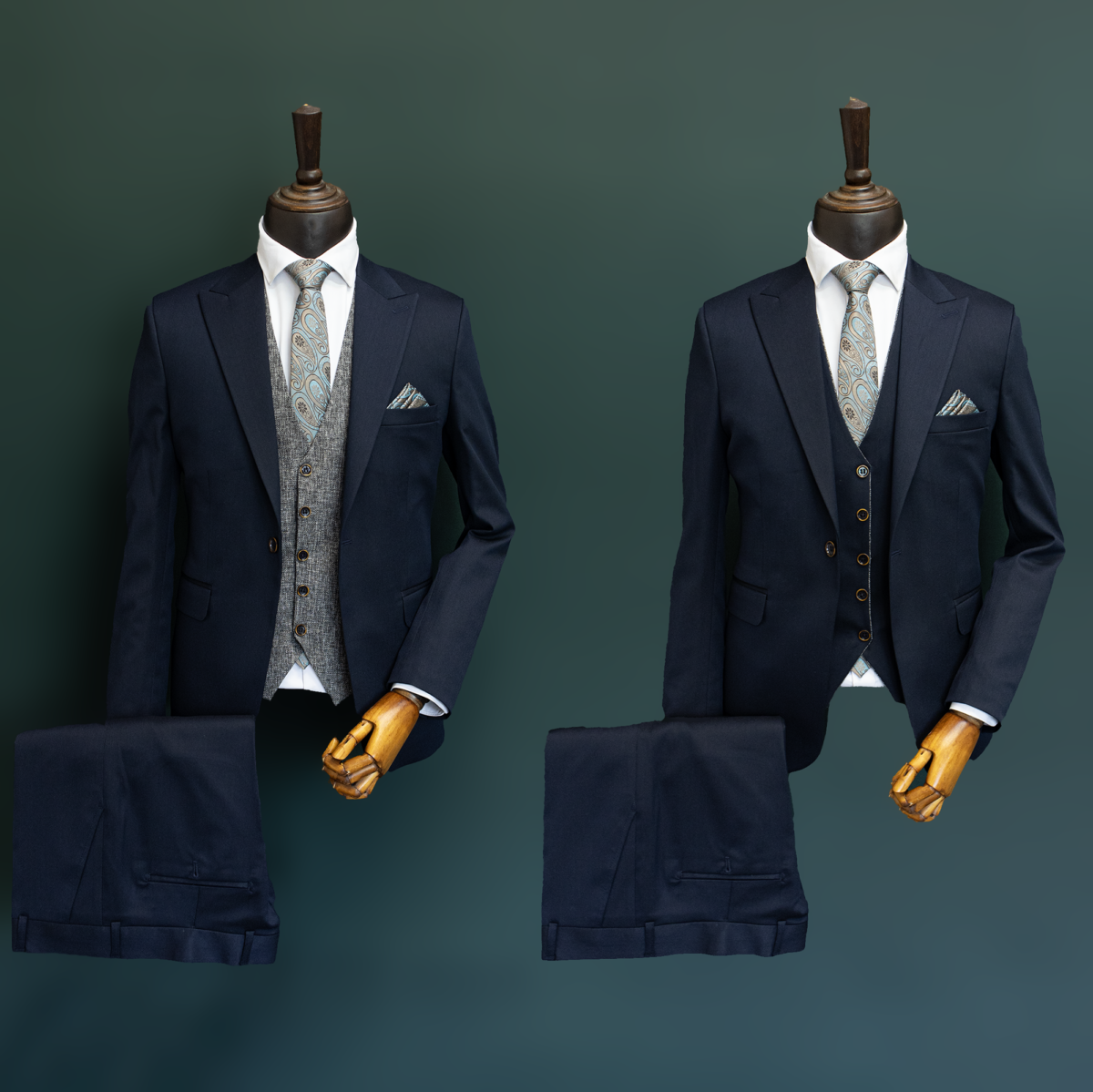 کت و شلوار بلوبلک سرژه