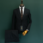 کت و شلوار مردانه مشکی عالیجناب