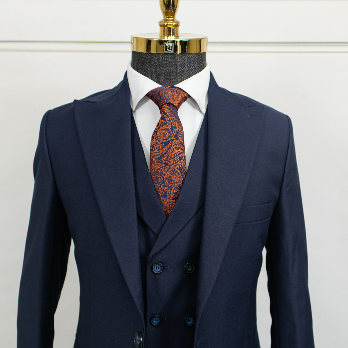 کت شلوار مردانه سرمه ای