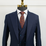 کت شلوار مردانه سرمه ای