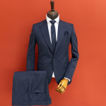 کت و شلوار دیپلمات سرمه ای