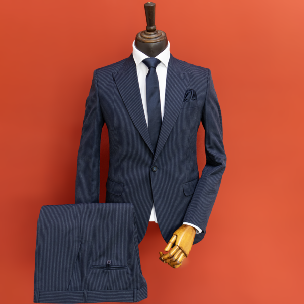 کت و شلوار دیپلمات سرمه ای