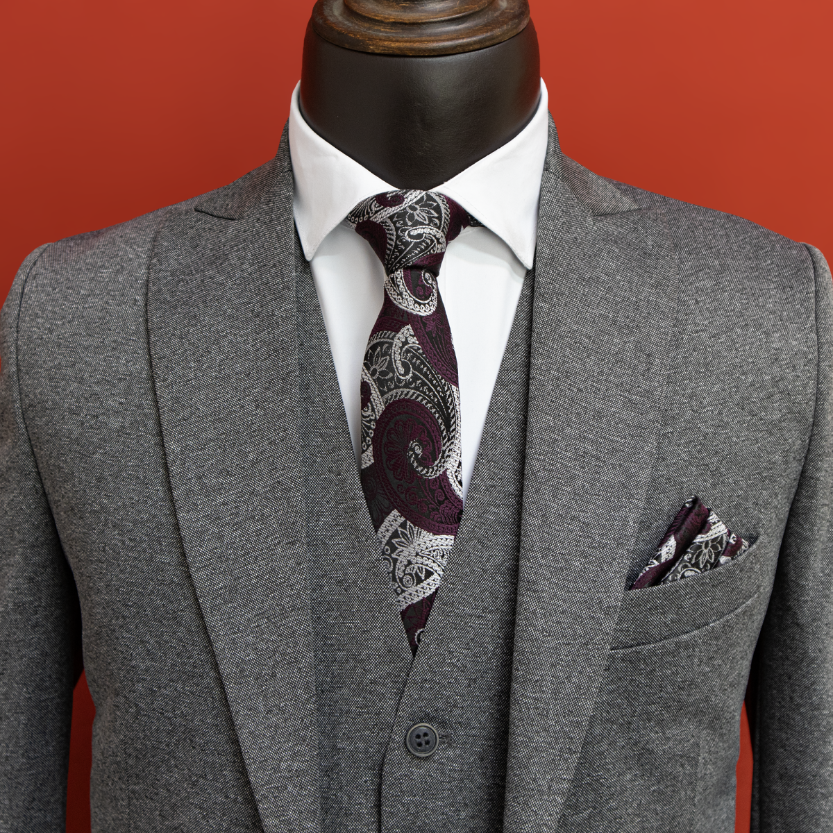 کت و شلوار کشی با جلیقه