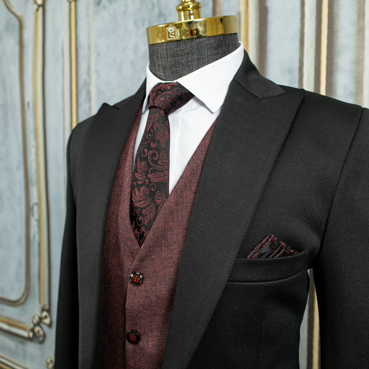 کت و شلوار مردانه مشکی