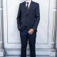 خرید کت و شلوار دیپلمات سرمه ای