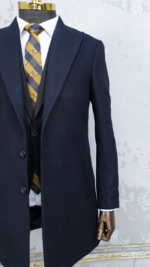 پالتو فوتر کوبیده سرمه ای