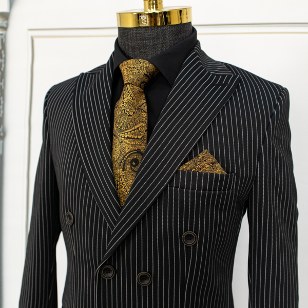 کت شلوار دیپلمات دبل برست