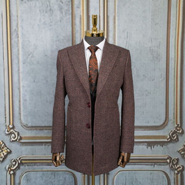 پالتو فوتر عنابی