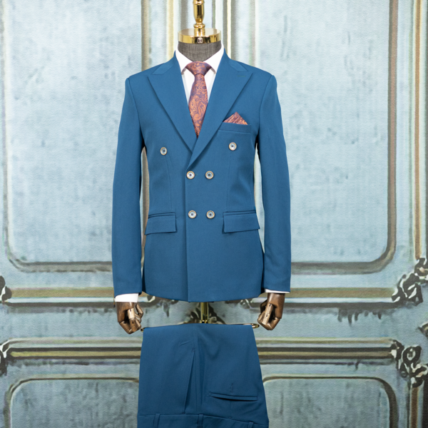 کت و شلوار کله غازی اسلپ دبل برست