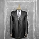 نیم پالتو چرم مشکی