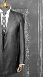 نیم پالتو مشکی چرم