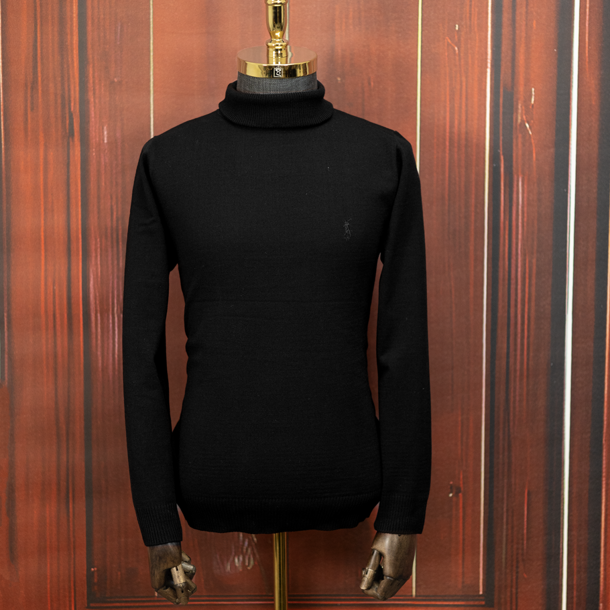 پلیور یقه اسکی مشکی