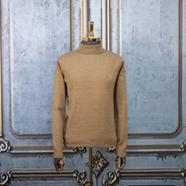 پلیور یقه اسکی کرم