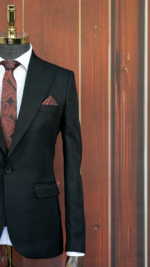 کت شلوار چهارخانه مردانه