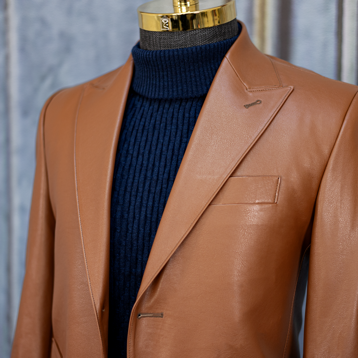 پالتو مردانه چرم