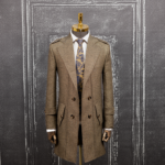 پالتو جناقی کرم چهاردکمه