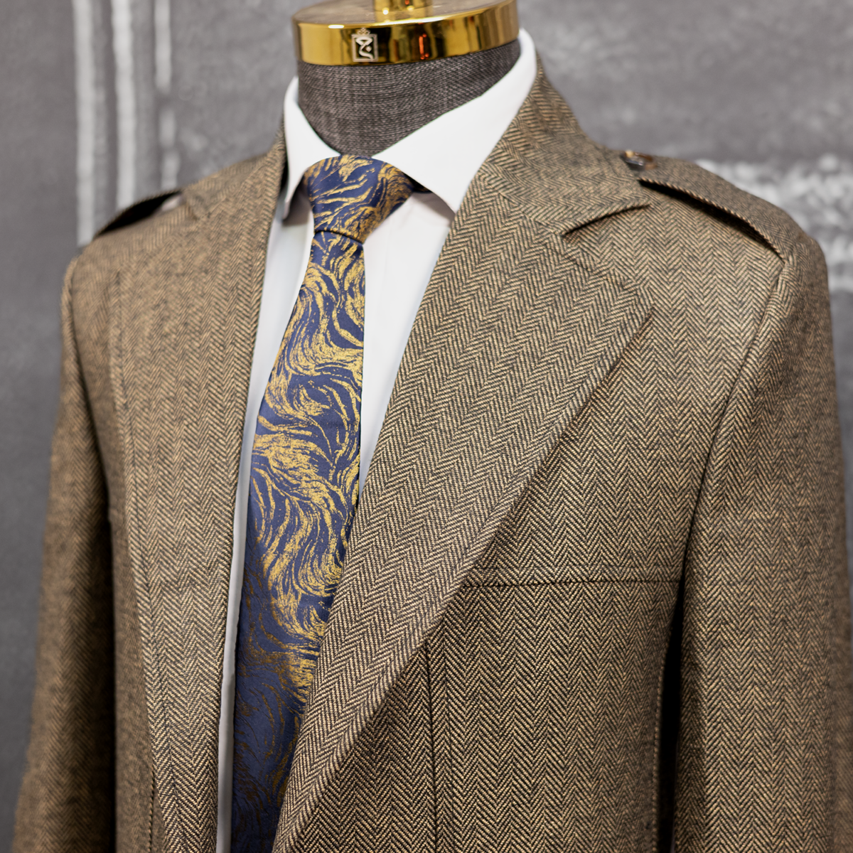 پالتو مردانه پشمی بلند