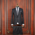 کت و شلوار پرنس دوگال ذغالی