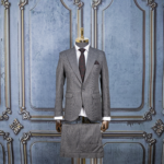 کت و شلوار پرنس دوگال طوسی