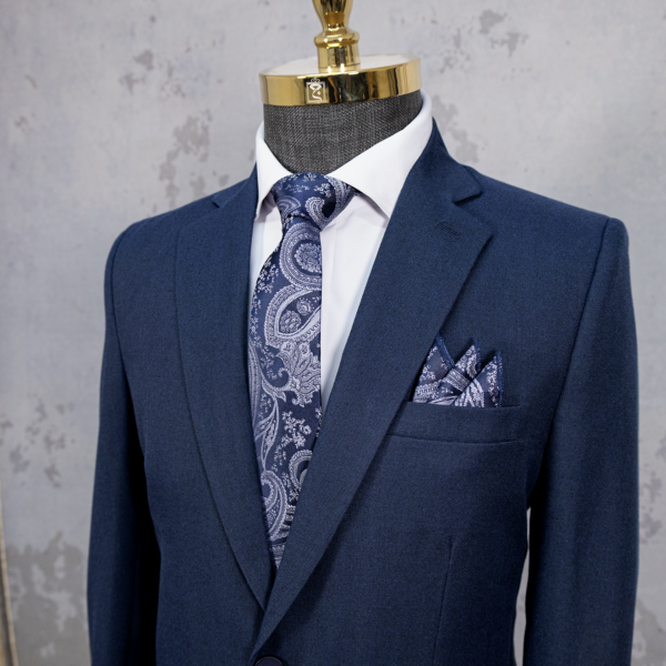 کت شلوار سرمه ای مطهری