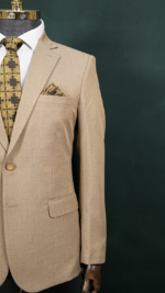 کت و شلوار کرم فاستونی