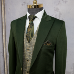 کت شلوار مردانه سبز