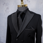 کت شلوار تاکسیدو مشکی