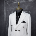 کت و شلوار سفید دامادی