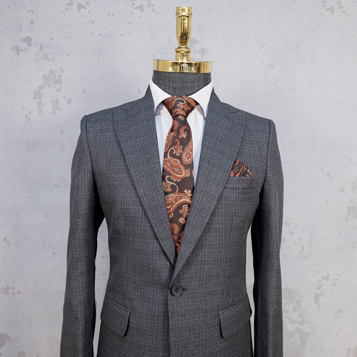 کت شلوار مردانه طوسی