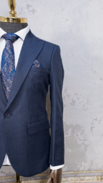 کت شلوار سرمه ای اداری