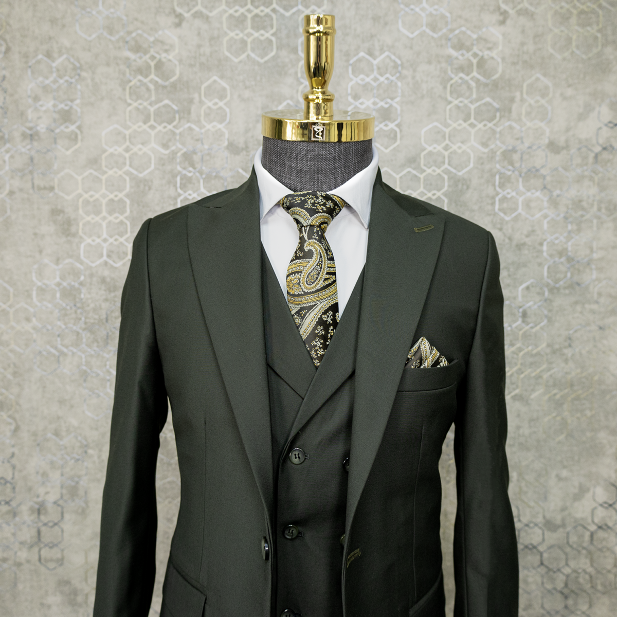 کت شلوار مردانه سبز