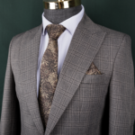 کت شلوار چهارخانه فاستوپنی