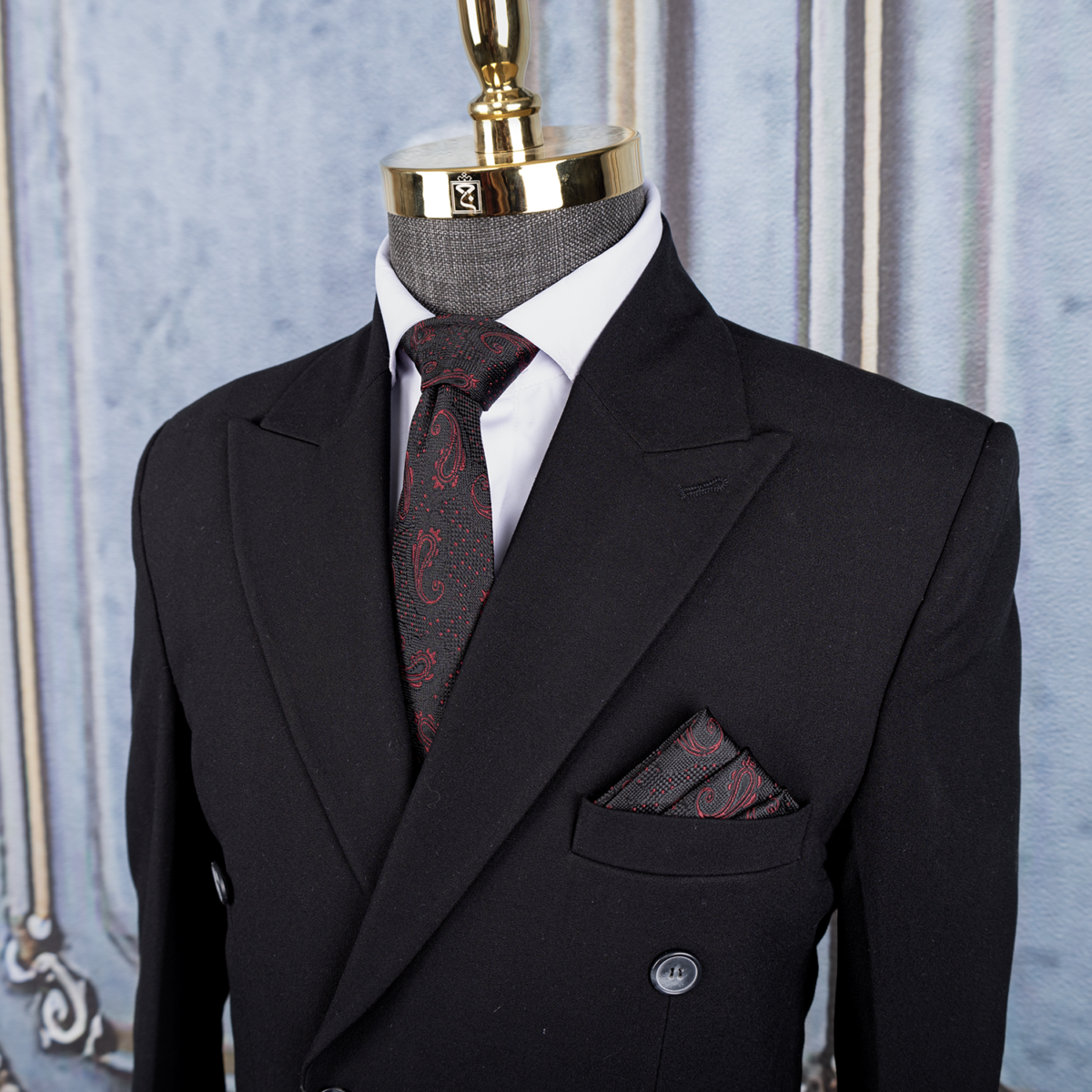 کت تک مشکی دبل برست