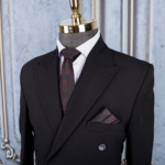 کت تک مشکی دبل برست