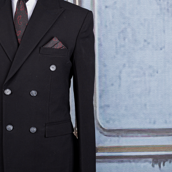 کت تک شش دکمه مشکی