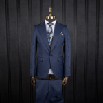 کت و شلوار سرمه‌ای پیچازی