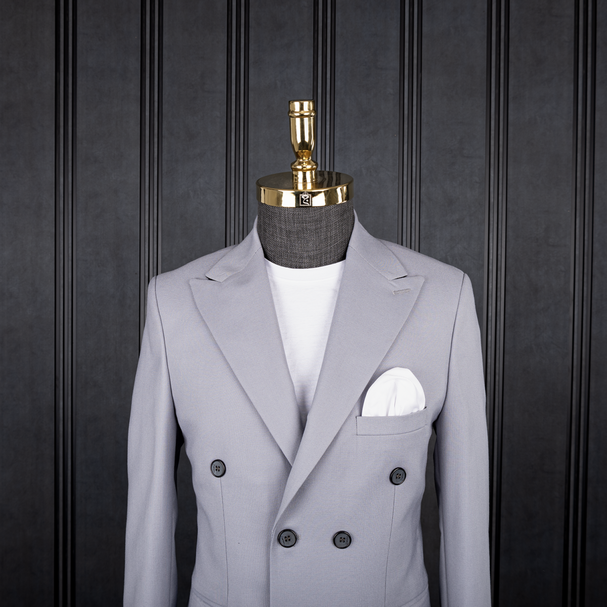 کت شلوار مردانه طوسی